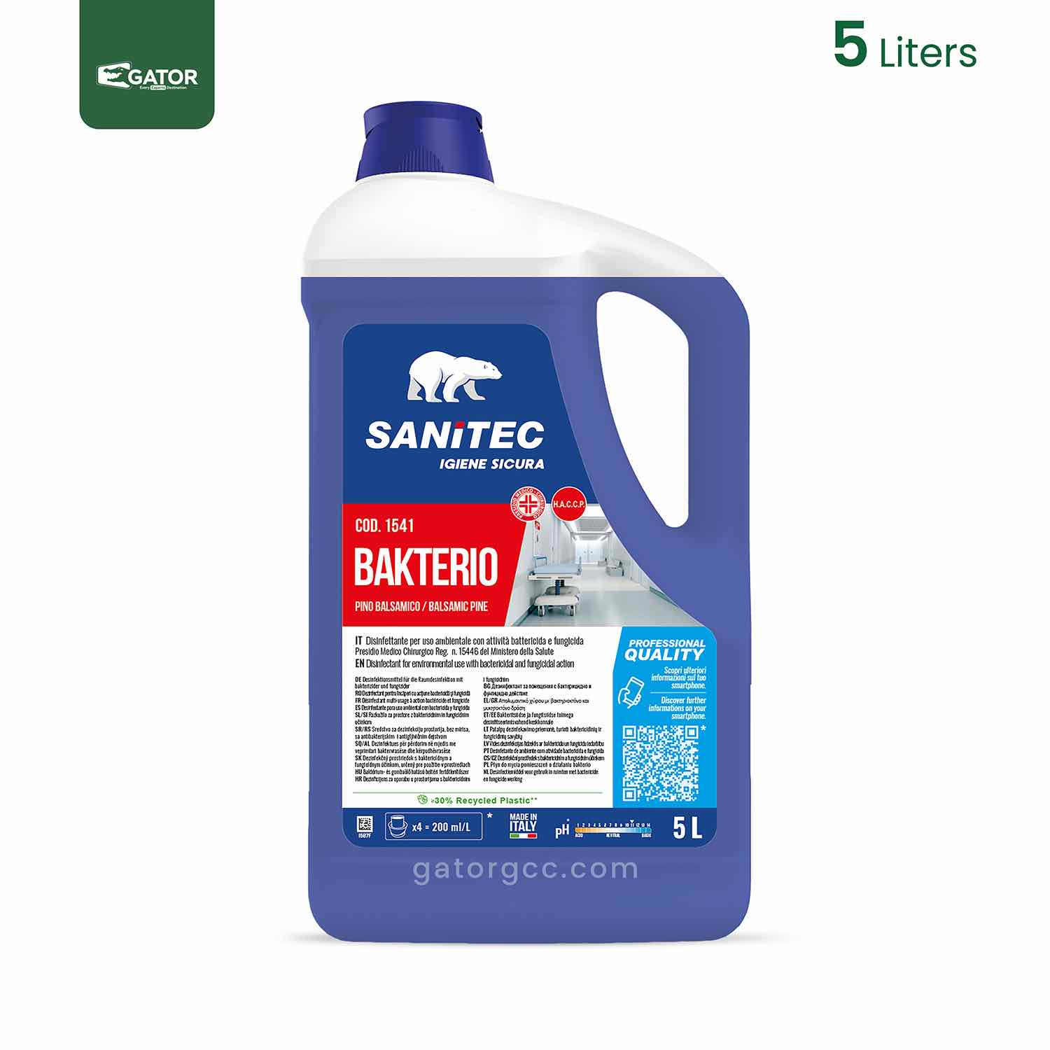 Chlorine-Based Hard Surface Cleaner -Sanitec