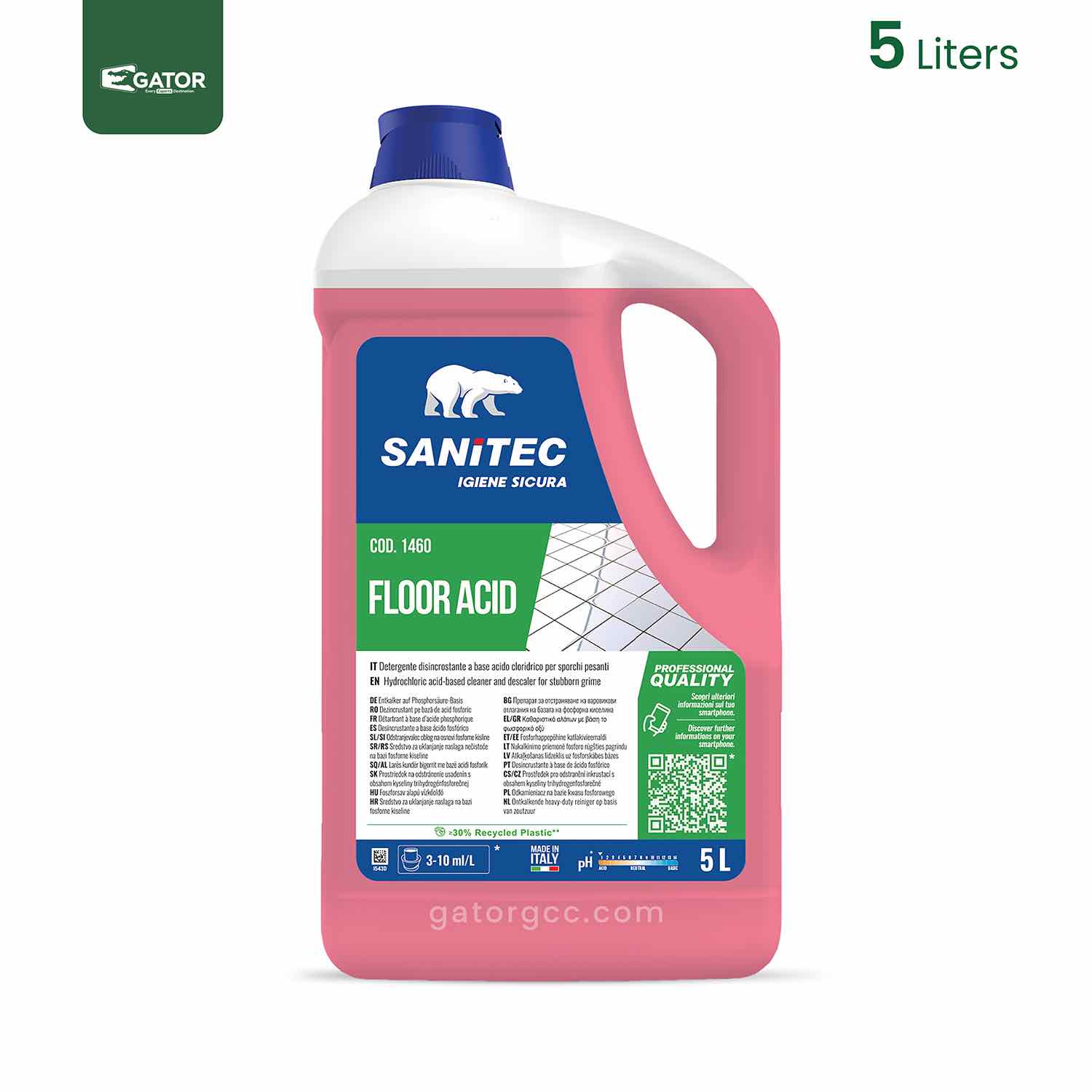 Acid Based Floor Cleaner | Removes Cement, Rust, Limescale