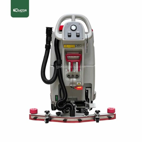 Automatic Walk-Behind Floor Scrubber Dryer SM10 Back view