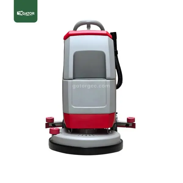 Automatic Walk-Behind Floor Scrubber Dryer SM10 front view