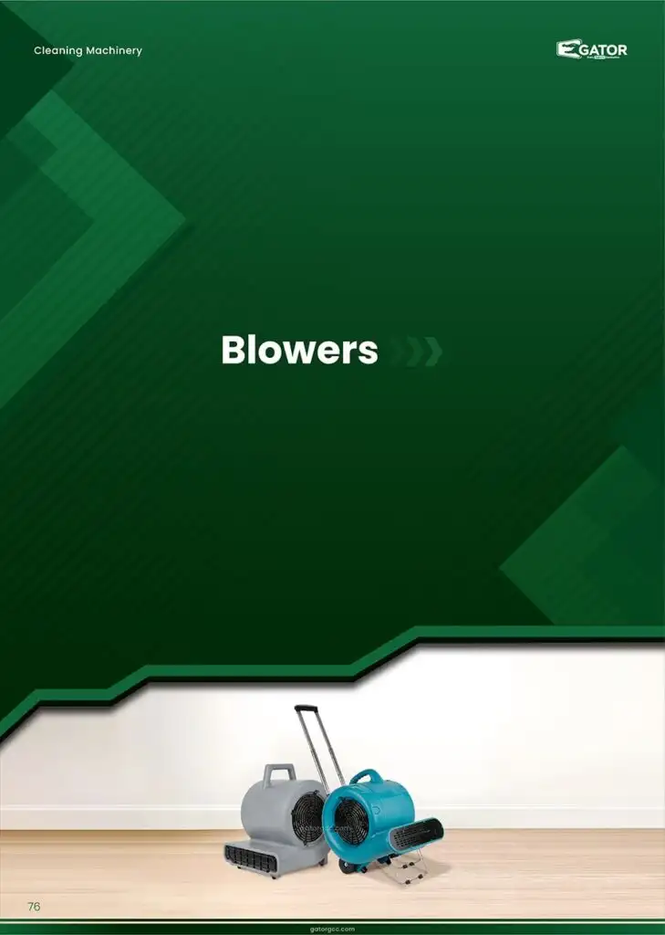 blowers cleaning machinery catalogue