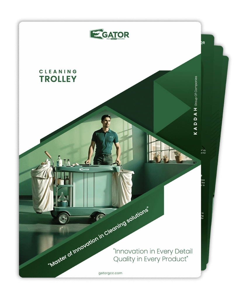 cleaning trolley catalogue Gator