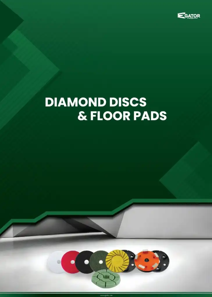 diamond disc & floor pads cleaning floor care catalogue gator