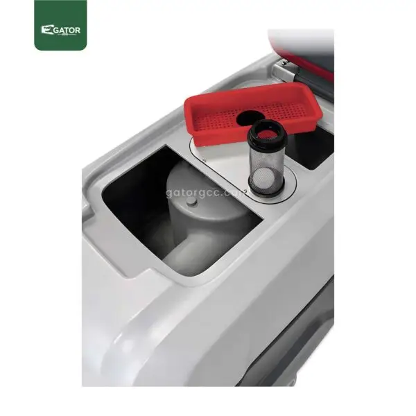 EX05 Excentr Floor Scrubber Dryer Machine Walk Behind Filler tank