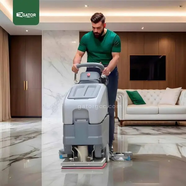 EX05 Excentr Floor Scrubber Dryer Machine Walk Behind Gator UAE