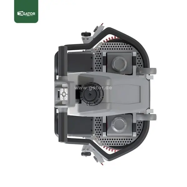 EX10 Floor Scrubber Walk Behind Machine without the scubber view