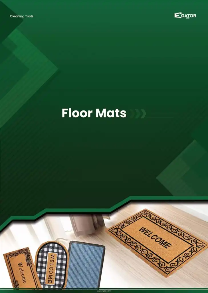 floor mats cleaning tools in UAE Gator