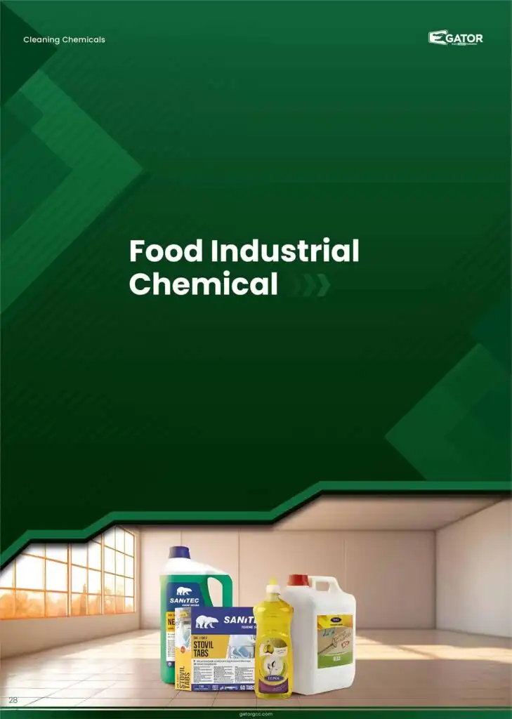 Food Industrial chemical chemicals catalogue gator in Dubai