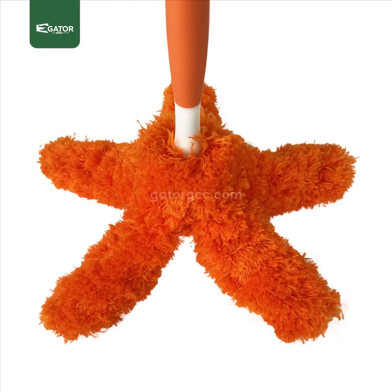 PP23 Multi-Headed Handheld Duster Microfiber Duster orange tools gator uae