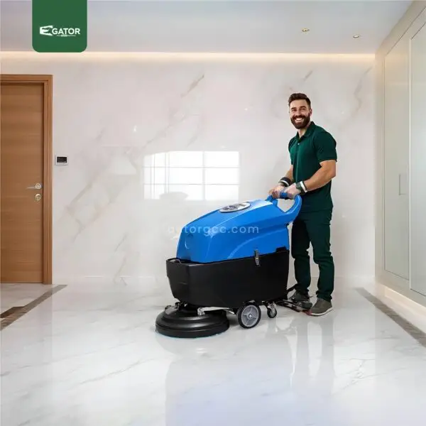 SM07 Floor Scrubber Dryer Automatic Walk Behind Gator GCC