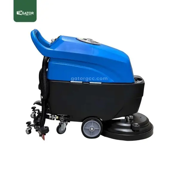 SM07 Floor Scrubber Dryer Automatic Walk Behind Side view