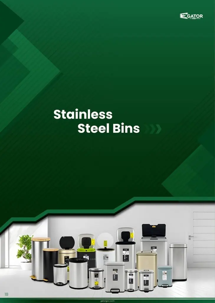 stainless steel bins catalogue