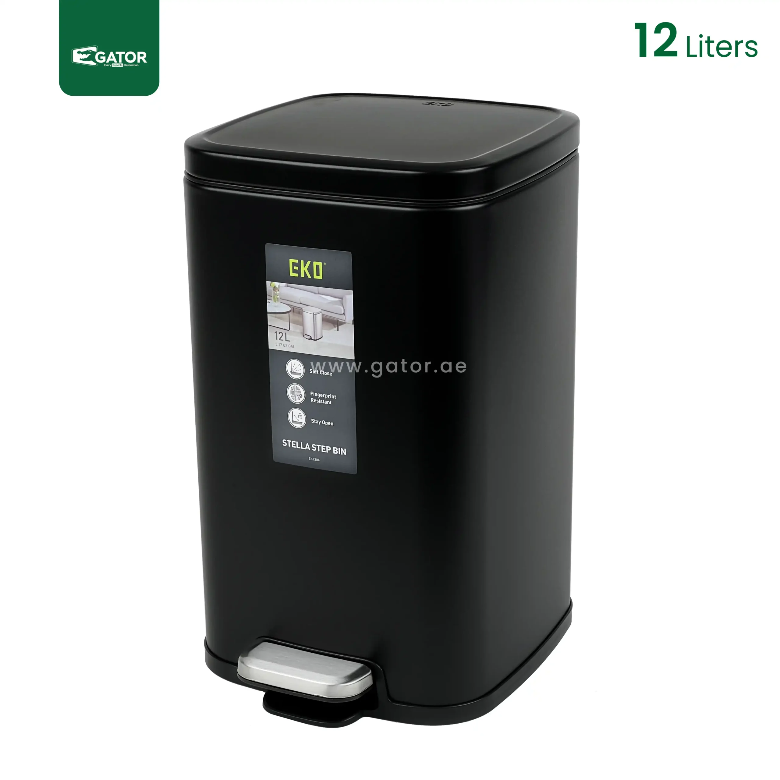 stainless steel black Gator SS93K-12