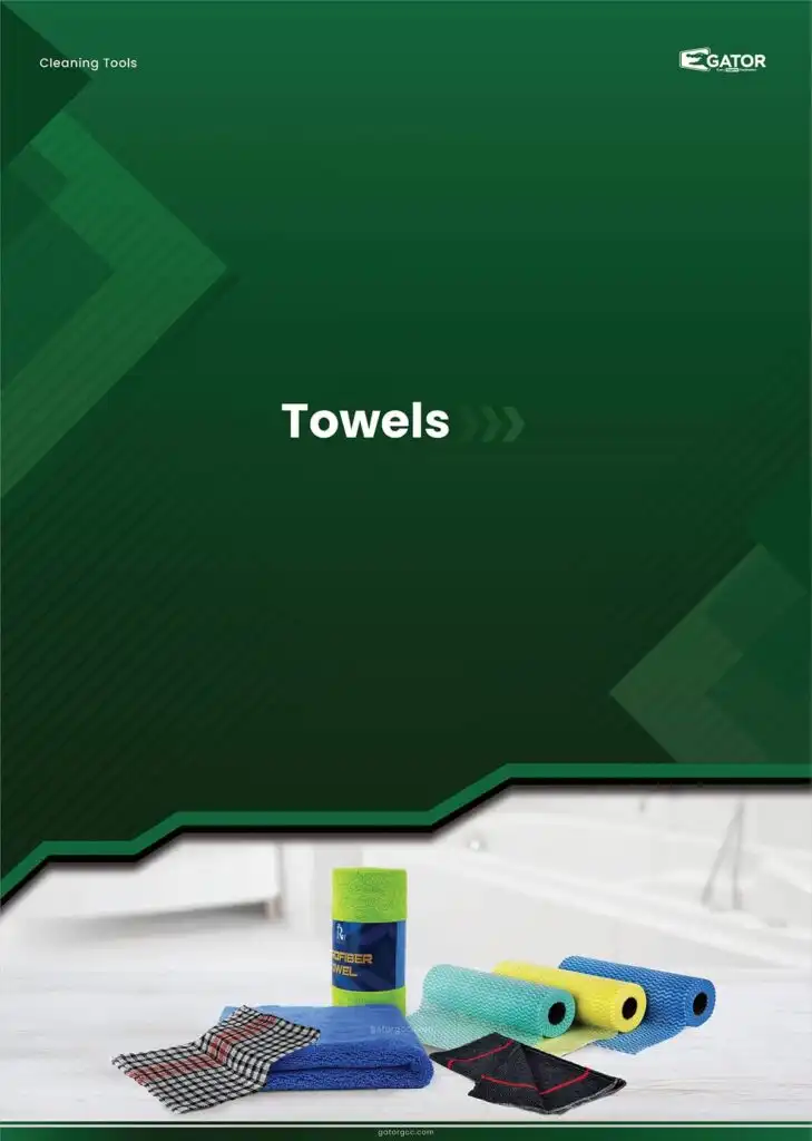 towels cleaning tools in UAE Gator