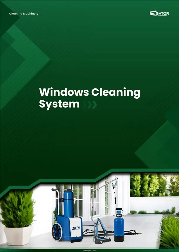 window cleaning system cleaning machinery catalogue