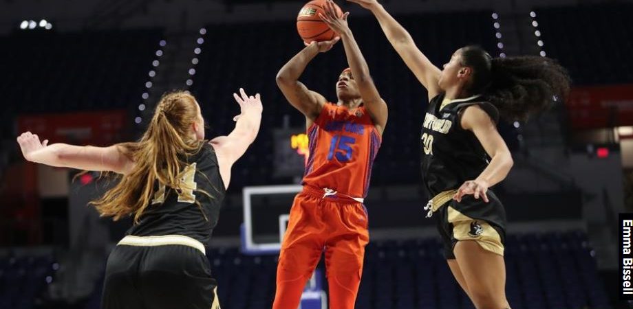 Gators Win Thriller Over Wofford in WNIT First Round