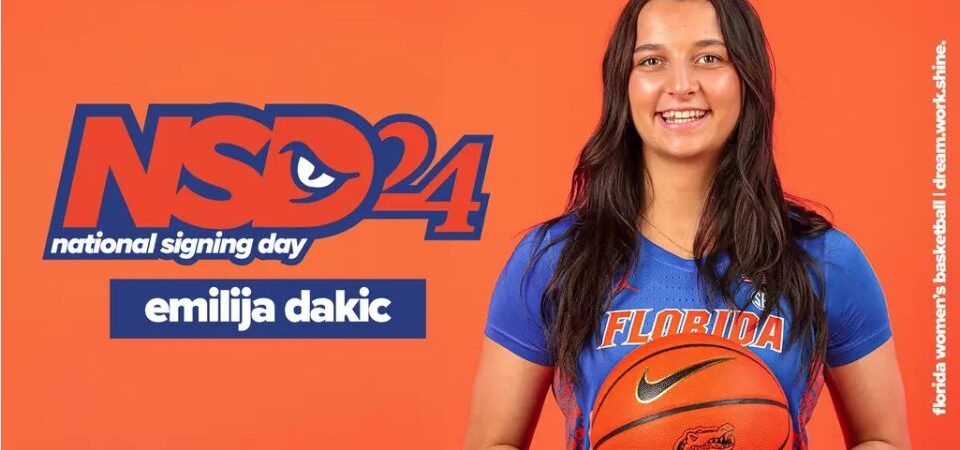 Gators Basketball Welcomes Emilija Dakic to the 2025 Signing Class