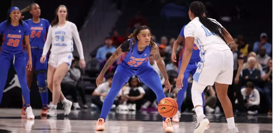 Florida Held to Season Low 57-Points in Loss to No. 23 North Carolina